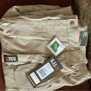 5.11 Tactical Men's Khaki Cargo Pants